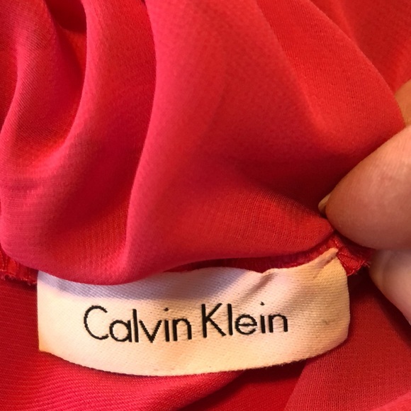 Calvin Klein sheer upper bodice top szS - Picture 5 of 7